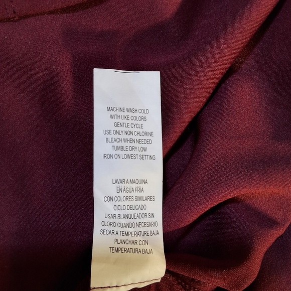 NWT SEQUIN HEARTS BURGUNDY SHORT SLEEVE OFF SHOULDER COCKTAIL BODYCON DRESS - Picture 10 of 11